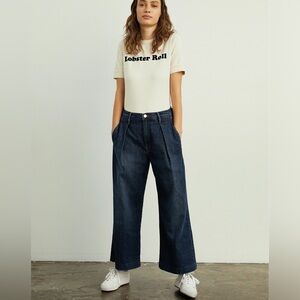 Goop x Frame Denim Galileo Wide Leg Jeans